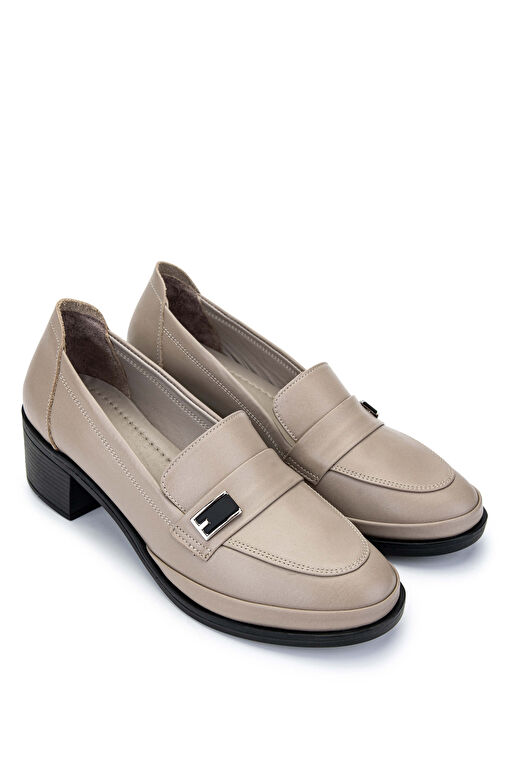 Tamer Tanca Kadın Hakiki Deri Vizon Makosen Ayakkabı - Görsel 3