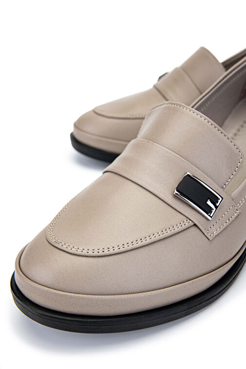 Tamer Tanca Kadın Hakiki Deri Vizon Makosen Ayakkabı - Görsel 5