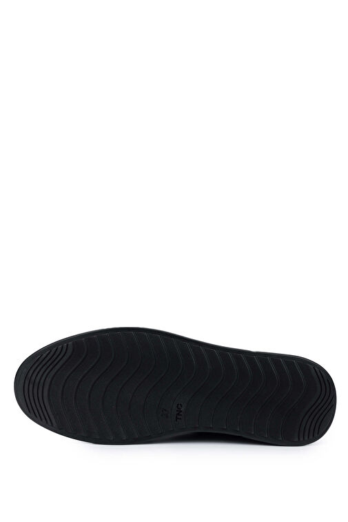 Tamer Tanca Kadın Hakiki Deri Siyah Kroko Casual Bot - Görsel 5