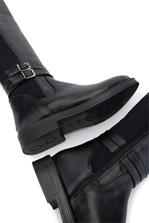 Tamer Tanca Kadın Siyah Casual Çizme - Görsel 6