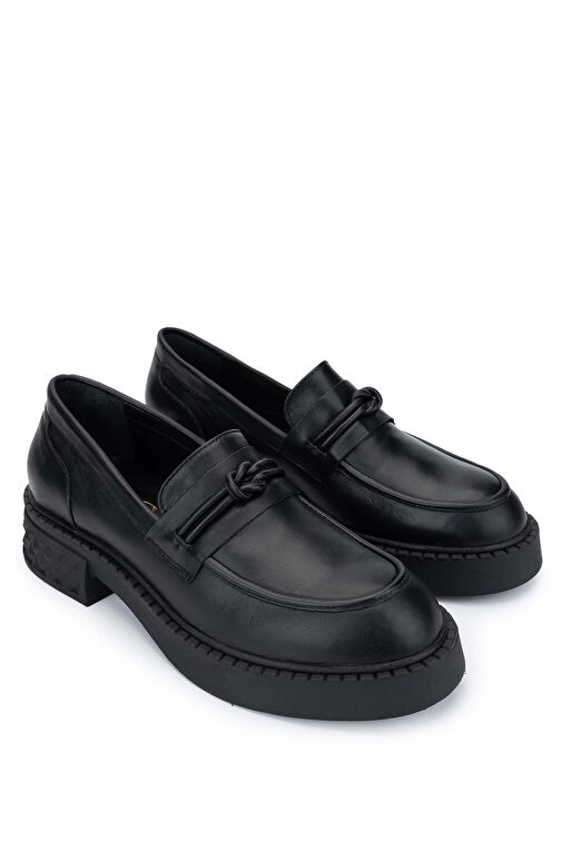 Tamer Tanca Vizon Kadın Deri Loafer 1066 2301 BN AYK SK24-25 - Görsel 3