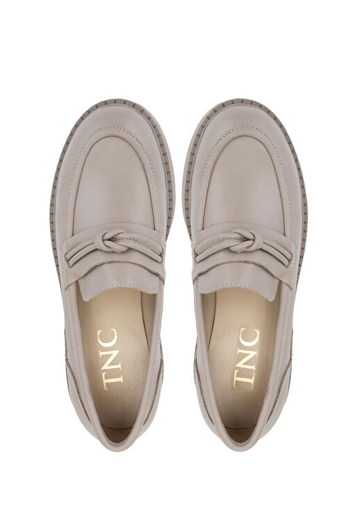 Tamer Tanca Kadın Hakiki Deri Vizon Loafer Ayakkabı - Görsel 6