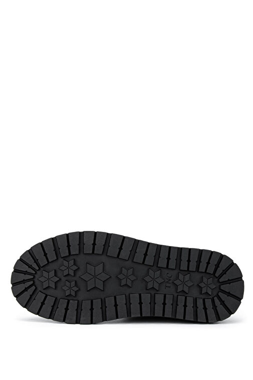 Tamer Tanca Kadın Hakiki Deri Siyah Süet/Taş Casual Bot - Görsel 6