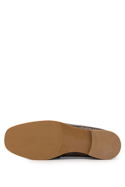 Tamer Tanca Siyah Kadın Deri Loafer 945 11245-1 BN AYK SK24-25 - Görsel 5