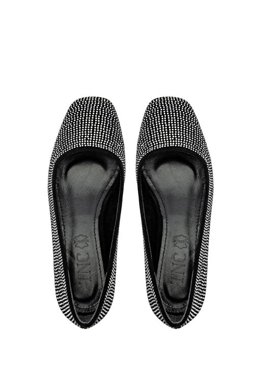 Tamer Tanca Siyah Kadın Babet 911 D-02 BN AYK SK24-25 - Görsel 6