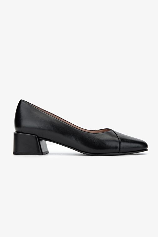 Valmenti Vizon Kadın Deri Topuklu Ayakkabı 33 ZC-7716 BN AYK SK24-25 - Görsel 2