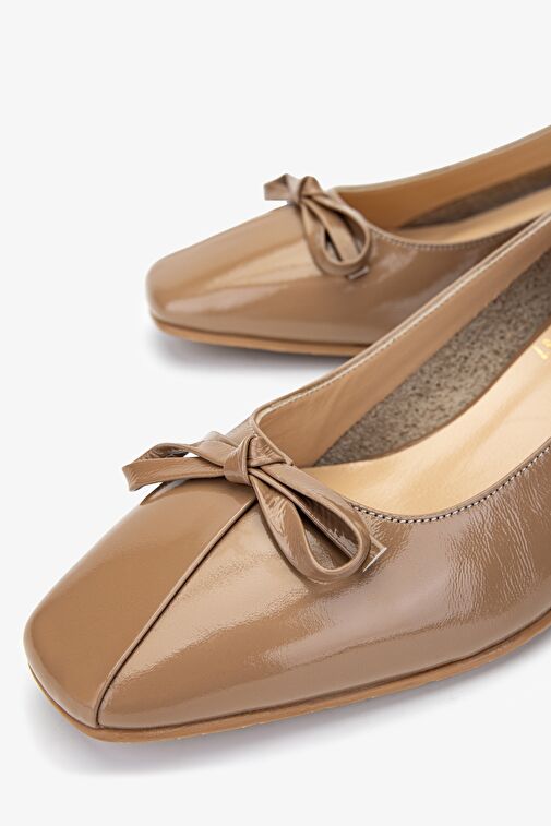 Valmenti Yeşil Kadın Rugan Topuklu Ayakkabı 33 0804 BN AYK SK24-25 - Görsel 4