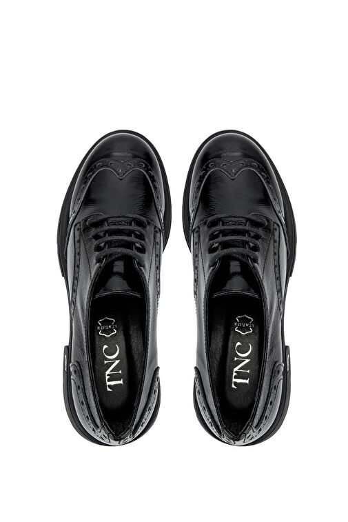 Tamer Tanca Bordo Kadın Rugan Günlük Ayakkabı 33 2006 BN AYK SK24-25 - Görsel 6