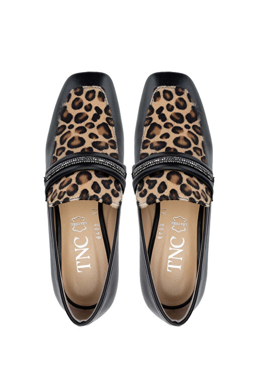 Tamer Tanca Siyah Kadın Rugan - Süet Topuklu Ayakkabı 33 64000 BN AYK SK24-25 - Görsel 6