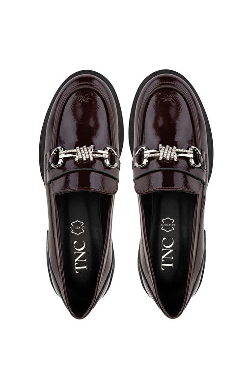 Tamer Tanca Vizon Kadın Deri Loafer 33 2005-1 BN AYK SK24-25 - Görsel 6