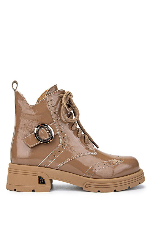 Tamer Tanca Kadın Hakiki Deri Vizon Casual Bot - Görsel 2