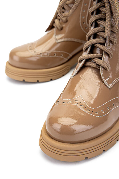 Tamer Tanca Kadın Hakiki Deri Vizon Casual Bot - Görsel 5