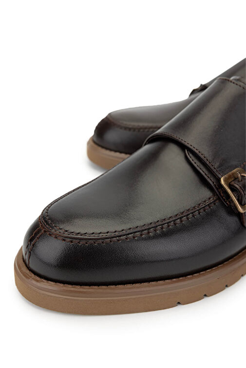 Tamer Tanca Siyah Erkek Deri Klasik Ayakkabı 537 3492 ERK AYK SK24-25 - Görsel 4