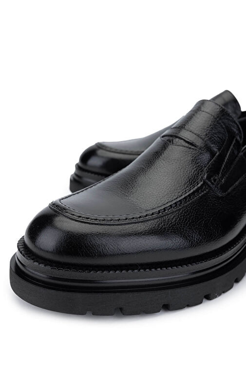 Tamer Tanca Kahverengi Erkek Deri Loafer 537 3493 ERK AYK SK24-25 - Görsel 4