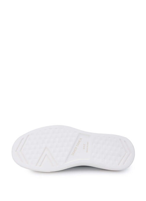 Tamer Tanca Erkek Hakiki Deri Beyaz Loafer Ayakkabı - Görsel 5