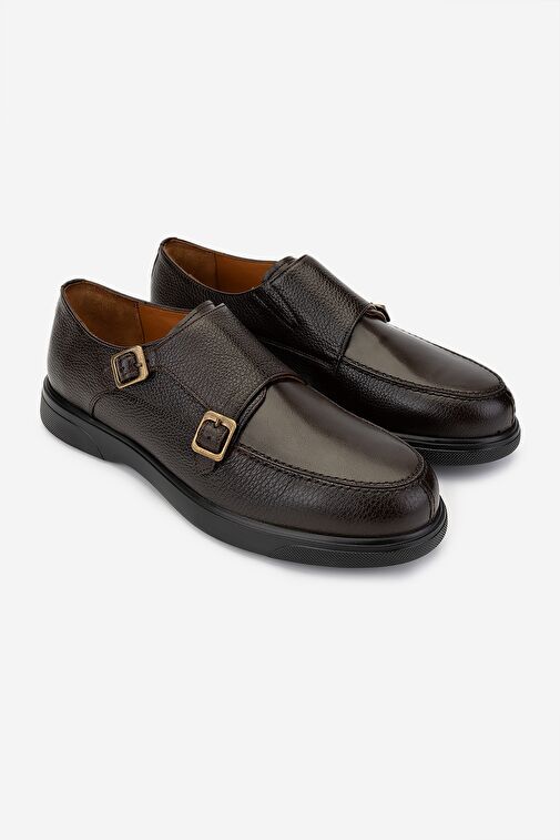 Valmenti Erkek Hakiki Deri Klasik Ayakkabı - Görsel 3