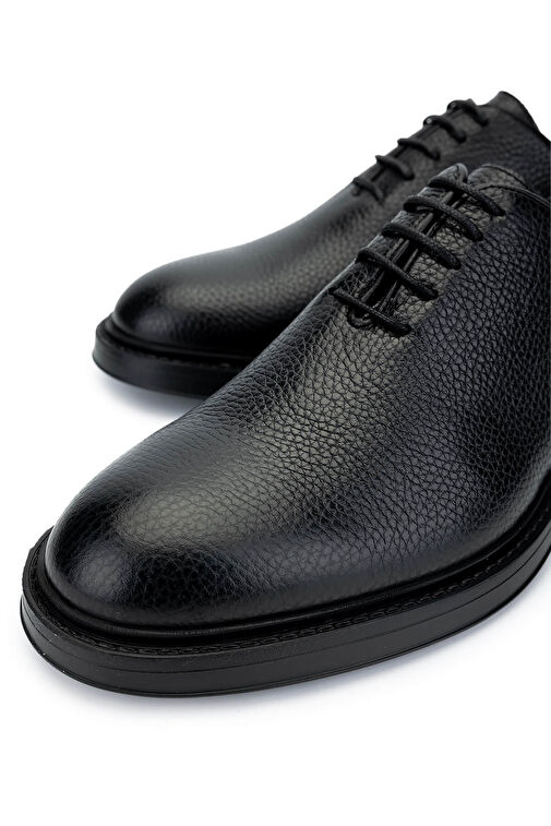 Tamer Tanca Siyah Erkek Deri Klasik Ayakkabı 205 5806 ERK AYK SK24-25 - Görsel 4