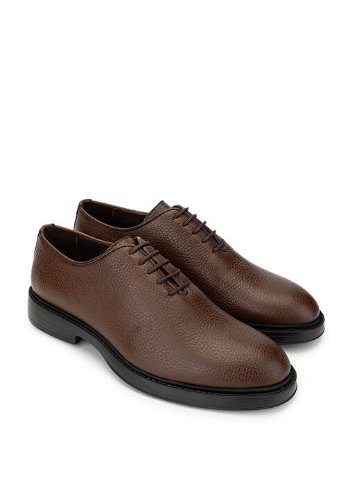 Tamer Tanca Erkek Hakiki Deri Taba Klasik Ayakkabı - Görsel 3