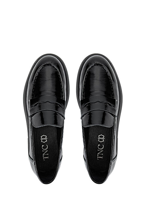 Tamer Tanca Vizon Kadın Rugan Loafer 1059 0930-1650 BN AYK SK24-25 - Görsel 6