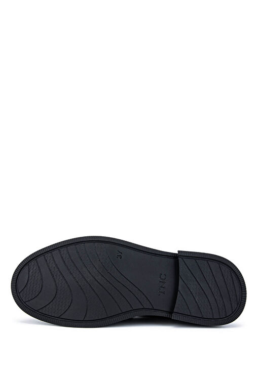 Tamer Tanca Kadın Hakiki Deri Haki Rugan Loafer Ayakkabı - Görsel 4