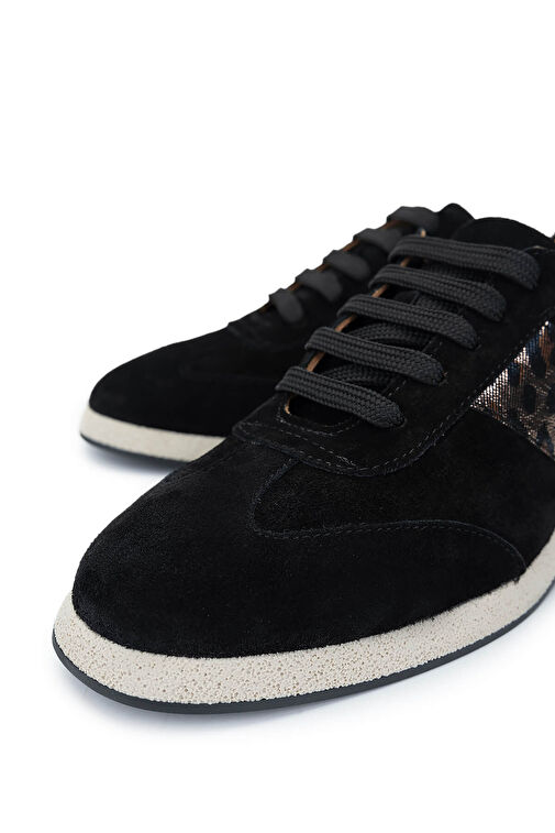 Tamer Tanca Bej Kadın Süet Sneaker 902 010 BN AYK SK24-25 - Görsel 4