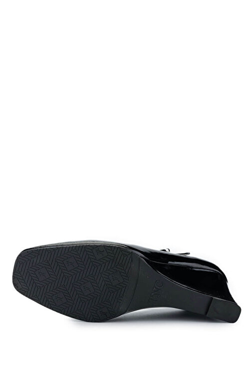 Tamer Tanca Bordo Kadın Rugan Topuklu Ayakkabı 1027 09 BN AYK SK24-25 - Görsel 5