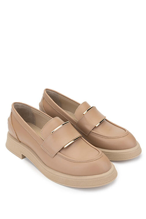 Tamer Tanca Siyah Kadın Deri Loafer 1066 2305 BN AYK SK24-25 - Görsel 3