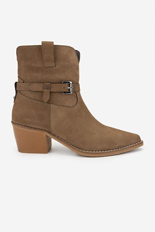 Valmenti Kadın . Taba Topuklu Bot - Görsel 2