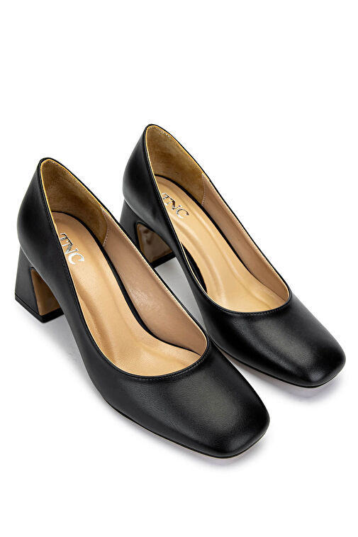 Tamer Tanca Siyah Kadın Topuklu Ayakkabı 1073 25 BN AYK SK24-25 - Görsel 3