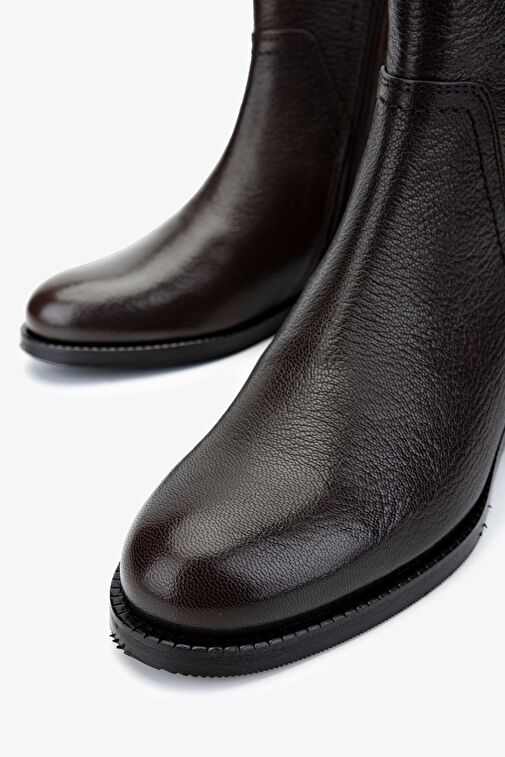 Valmenti Kadın . Kahverengi Casual Bot - Görsel 4