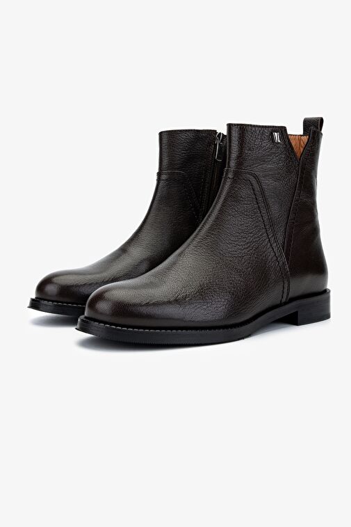 Valmenti Kadın . Kahverengi Casual Bot - Görsel 5