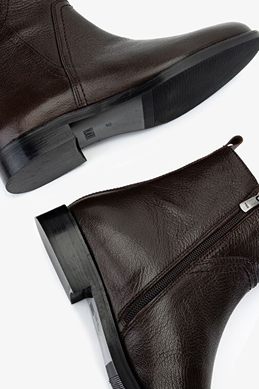 Valmenti Kadın . Kahverengi Casual Bot - Görsel 6