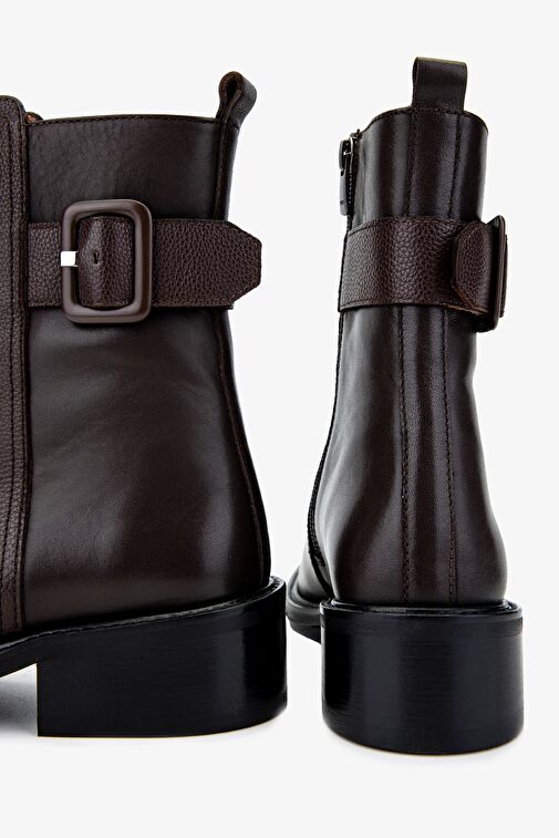 Valmenti Kadın Kahverengi Casual Bot - Görsel 6