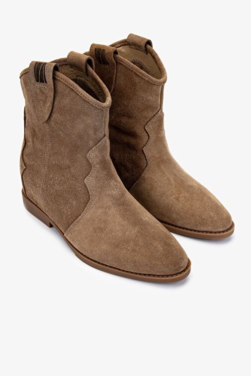 Valmenti Kadın . Vizon Casual Bot - Görsel 3