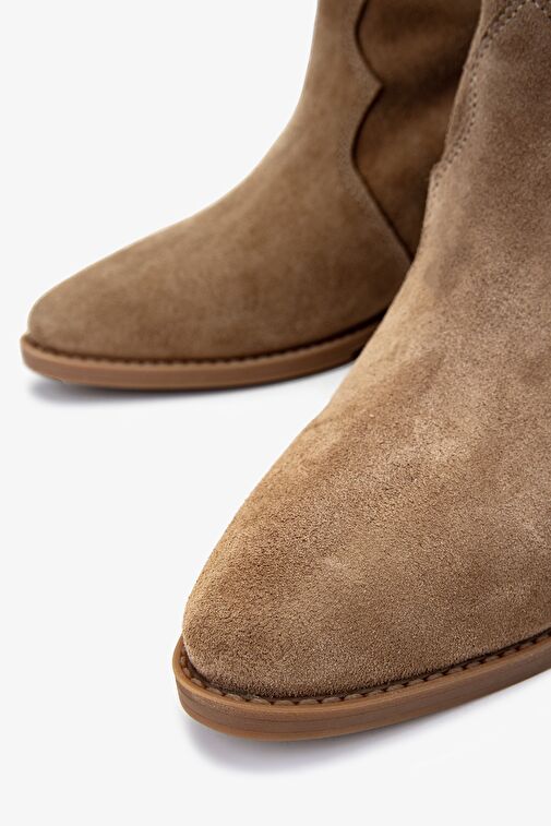 Valmenti Kadın . Vizon Casual Bot - Görsel 4