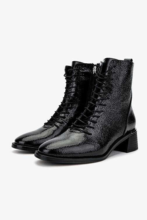 Valmenti Kadın . Siyah Topuklu Bot - Görsel 5