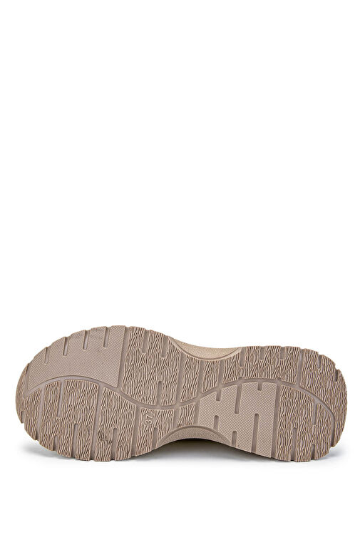 Tamer Tanca Kadın Hakiki Deri Altın Rugan Sneakers & Spor Ayakkabı - Görsel 4