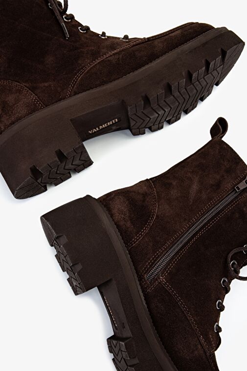 Valmenti Kadın Kahverengi Süet Casual Bot - Görsel 6