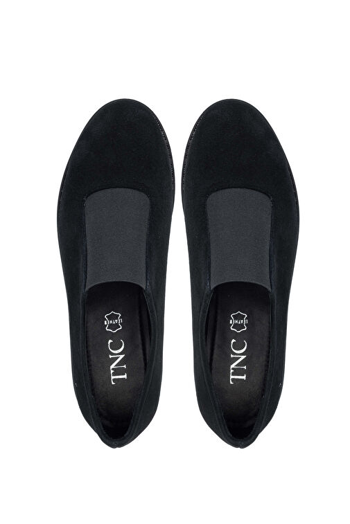 Tamer Tanca Siyah Kadın Deri Günlük Ayakkabı 775 387-8592 BN AYK SK24-25 - Görsel 6