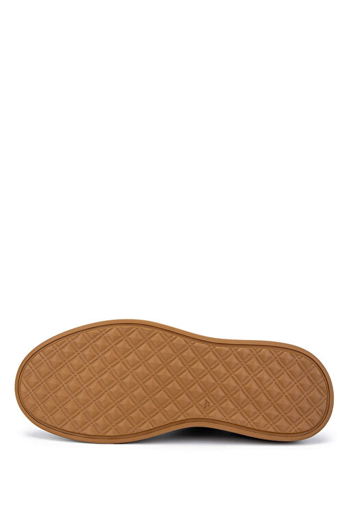 Tamer Tanca Erkek Hakiki Deri Kahverengi Casual Ayakkabı - Görsel 4