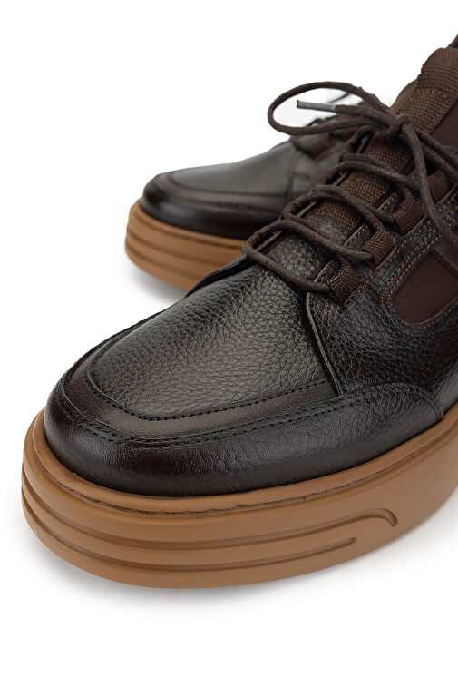 Tamer Tanca Siyah Erkek Deri Günlük Ayakkabı 537 3479 ERK AYK SK24-25 - Görsel 4