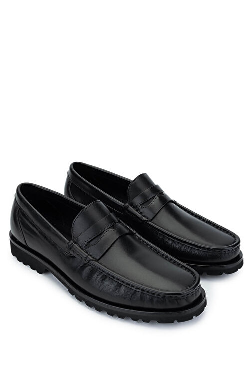 Tamer Tanca Kahverengi Erkek Deri Loafer 1008 3382 ERK AYK SK24-25 - Görsel 3