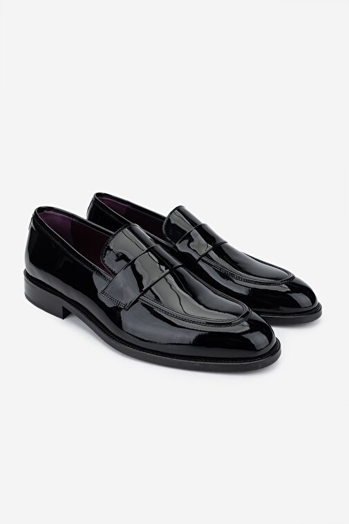 Valmenti Siyah Erkek Rugan Loafer 756 0610 ERK AYK SK24-25 - Görsel 3