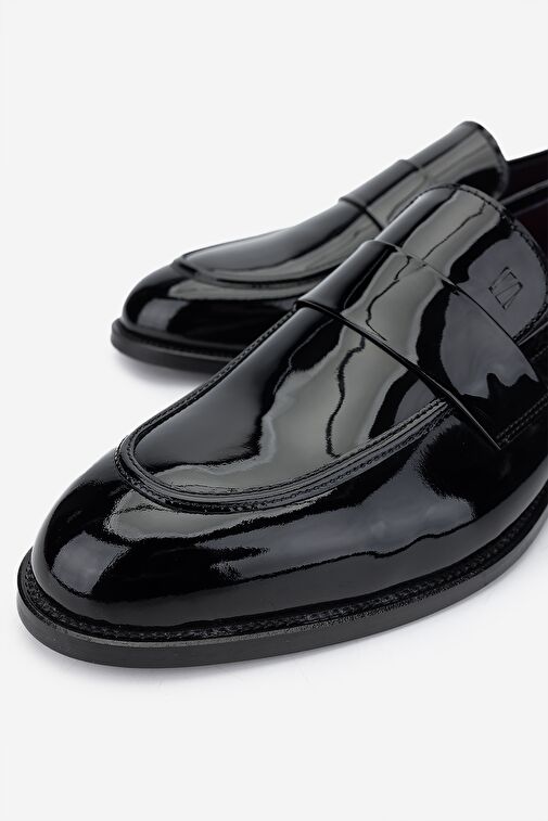 Valmenti Siyah Erkek Rugan Loafer 756 0610 ERK AYK SK24-25 - Görsel 4