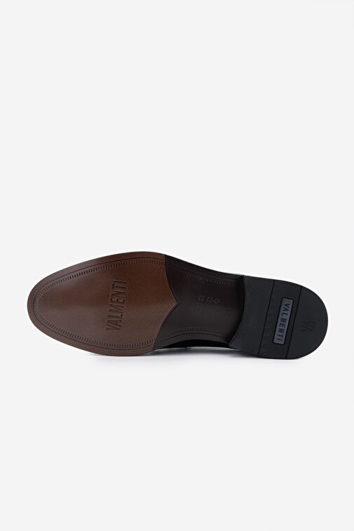 Valmenti Siyah Erkek Rugan Loafer 756 0610 ERK AYK SK24-25 - Görsel 5