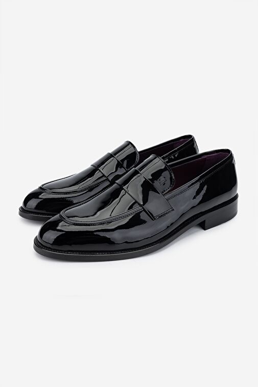 Valmenti Siyah Erkek Rugan Loafer 756 0610 ERK AYK SK24-25 - Görsel 6