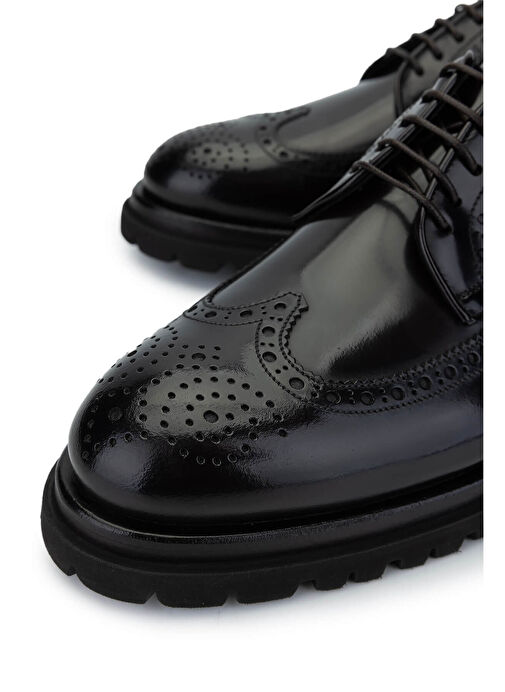 Franceschetti Erkek Hakiki Deri Kahverengi Casual Ayakkabı - Görsel 4