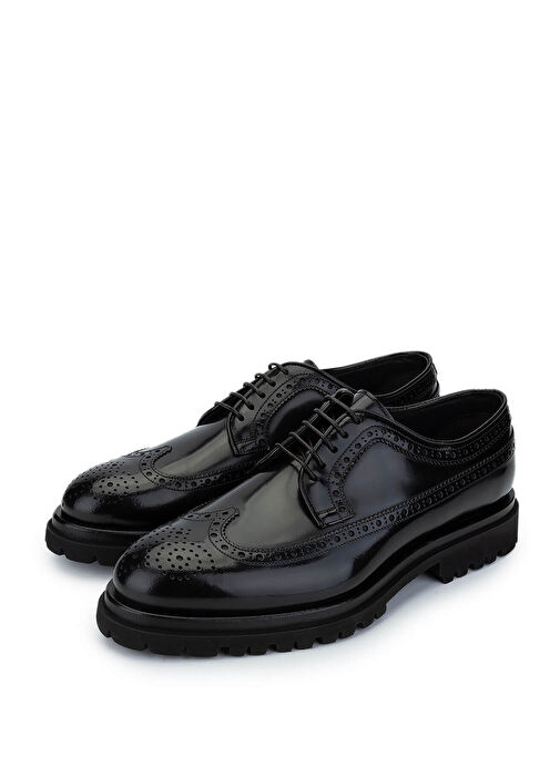 Franceschetti Erkek Hakiki Deri Kahverengi Casual Ayakkabı - Görsel 7