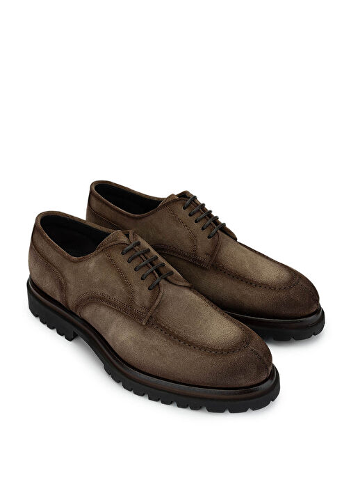 Franceschetti Erkek Hakiki Deri Vizon Casual Ayakkabı - Görsel 3