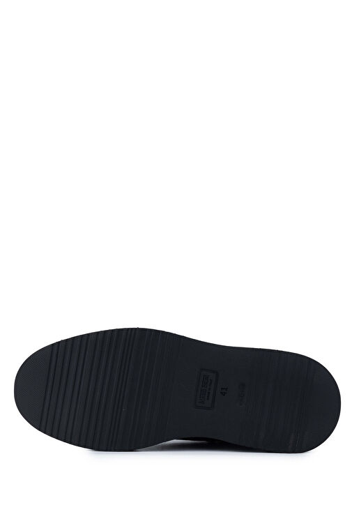 Mario Bruni Erkek Hakiki Deri Gri Casual Bot - Görsel 6